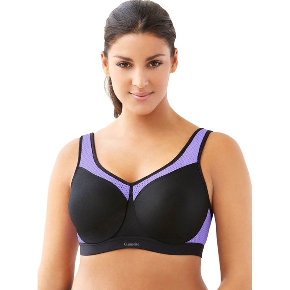 Glamorise High Impact Underwire Sports Bra 36C - Picture 1 of 12